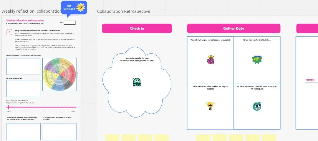 Template cover of Reflecting on and Improving Collaboration