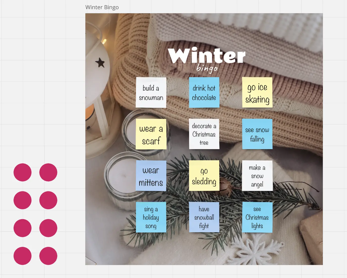 Template cover of Winter Bingo