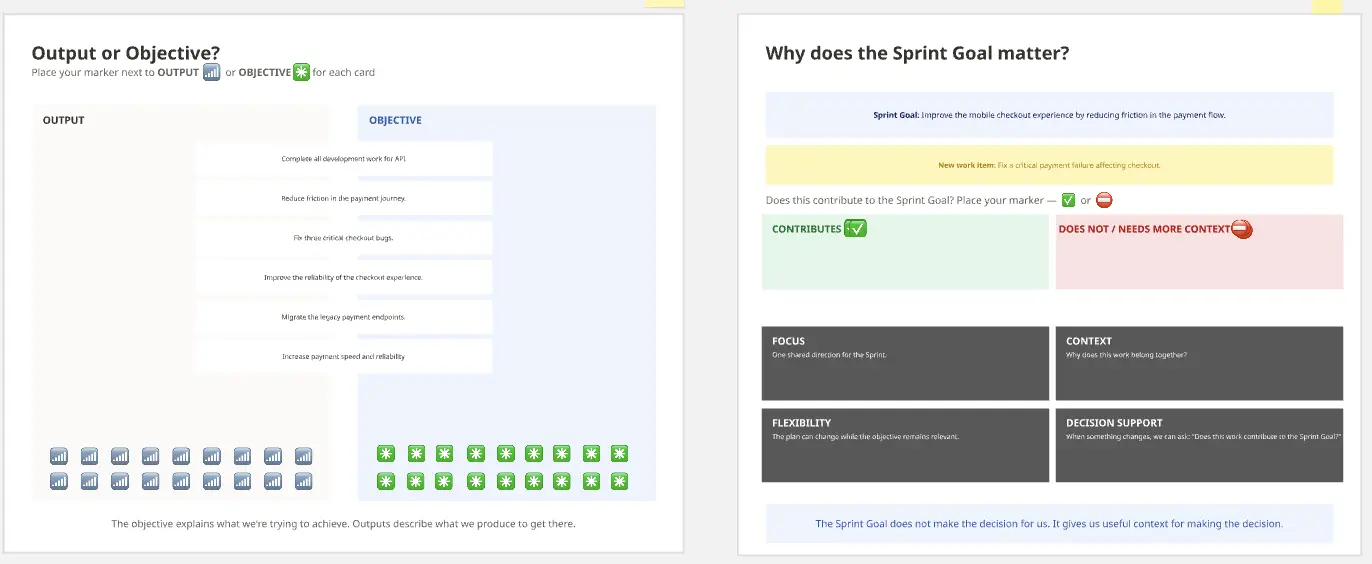 Sprint Goal: From Output to Objective