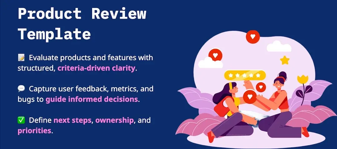 Template cover of Product Review Template