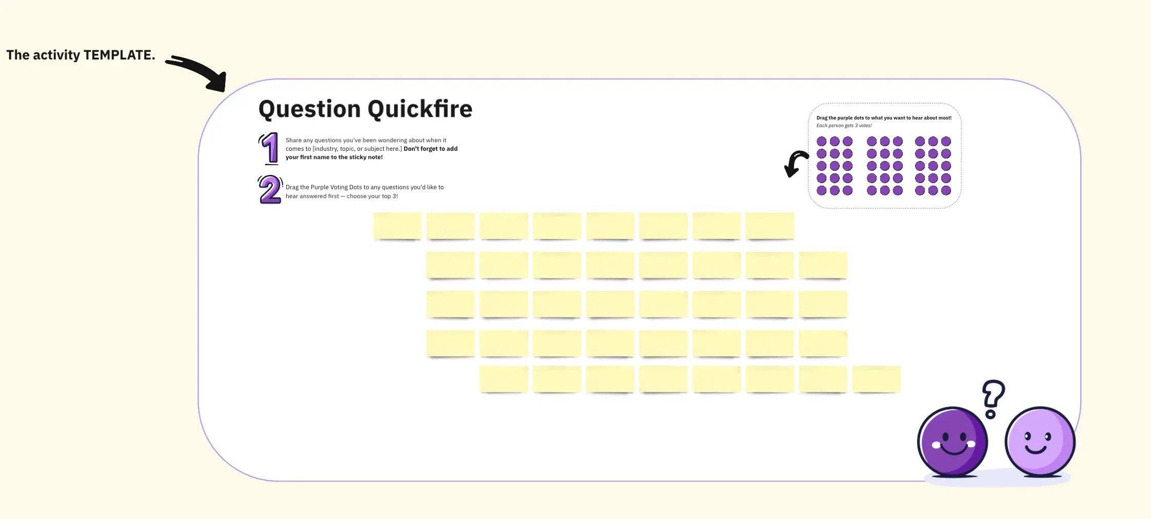 Template cover of Question Quickfire — Go Wide on Curiousity 