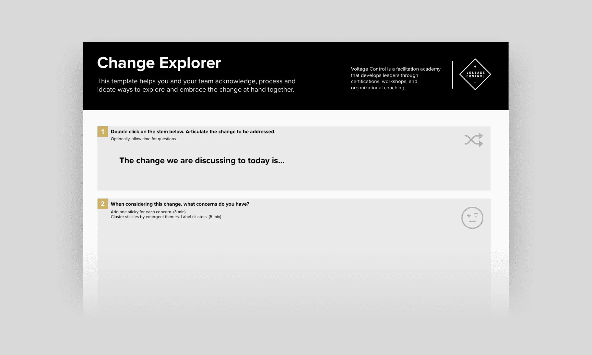 Template cover of Change Explorer