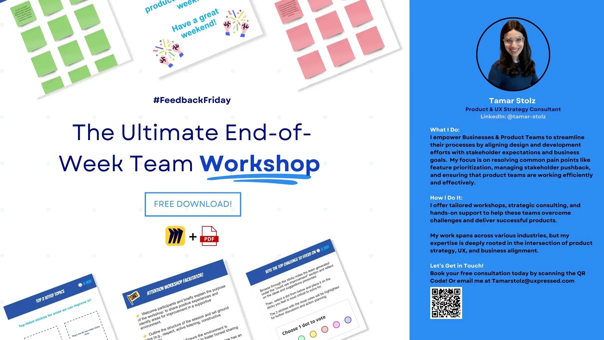 Template cover of The Ultimate End-of-Week Team Workshop